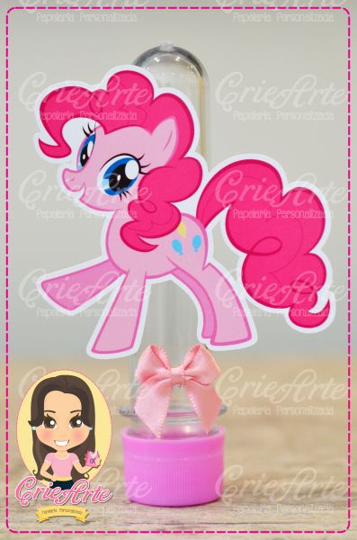 Tubete My Little Pony - Pinkie Pie (Recorte Especial)