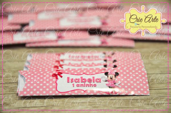 Capinha para Mini Lixa Minnie