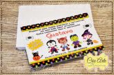 Convite Halloween 10x15