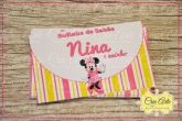 Rótulo para Bolinha de Sabão Minnie