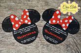 Convite Minnie (c/ recorte especial)