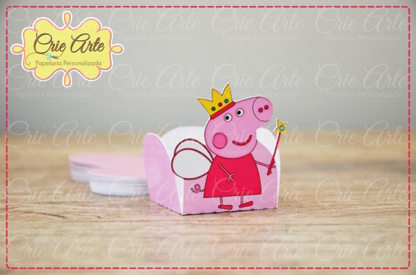 Forminha com Recorte Especial Peppa