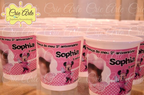 Balde de Pipoca Minnie