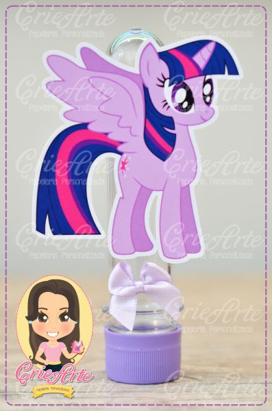 Tubete My Little Pony - Twilight Sparkle (Recorte Especial)