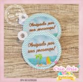 Tag Agradecimento Praia